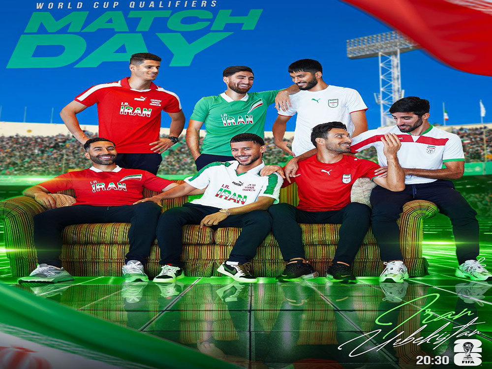 اخبار جام جهانی لباس 3 جام جهانی بر تن ملی‌پوشان ایران (عکس)