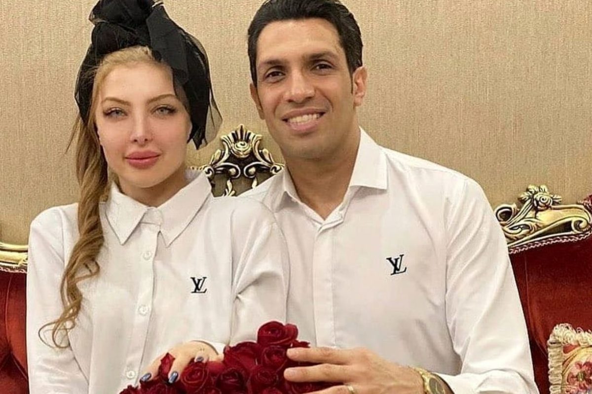 عکس همسر سپهر حیدری جدید