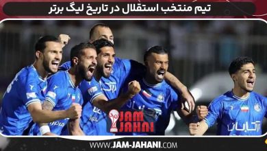 تیم منتخب استقلال در تاریخ لیگ برتر