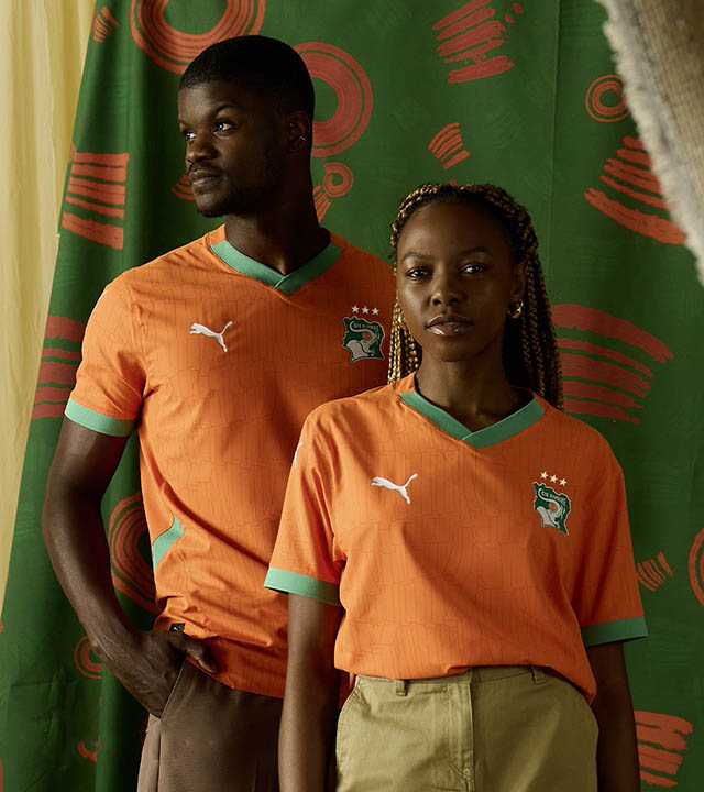 لباس تیم ملی فوتبال ساحل عاج لباس تیم ملی فوتبال ساحل عاج