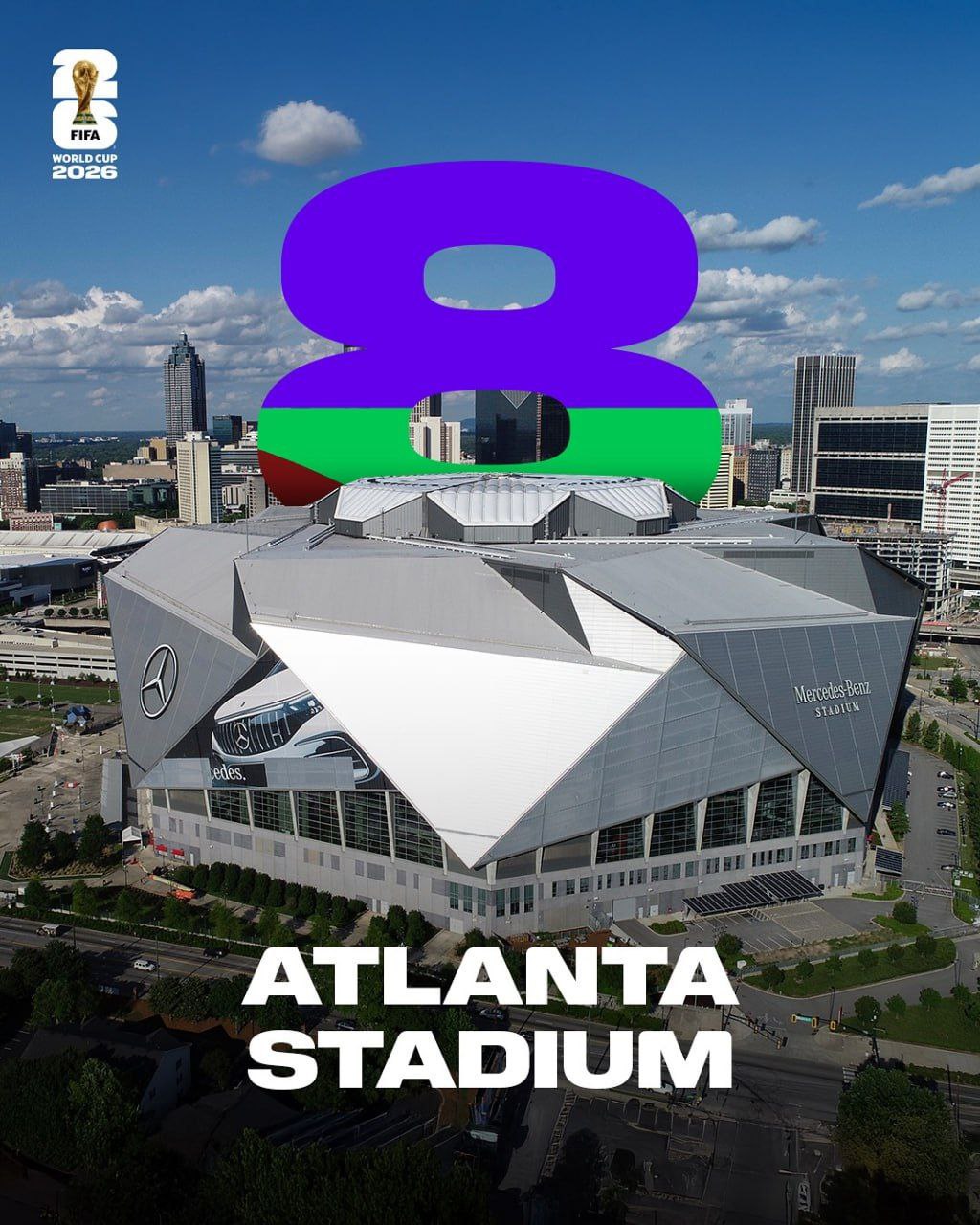 ورزشگاه‌های میزبان ۲۰۲۶