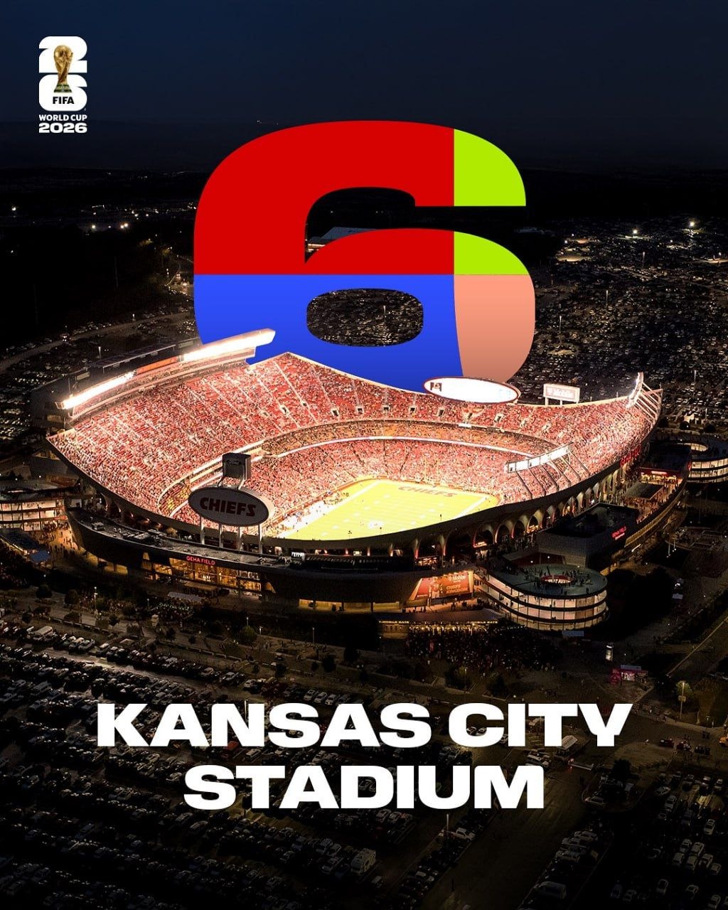 برنامه بازی‌ها در هر ورزشگاه ۲۰۲۶