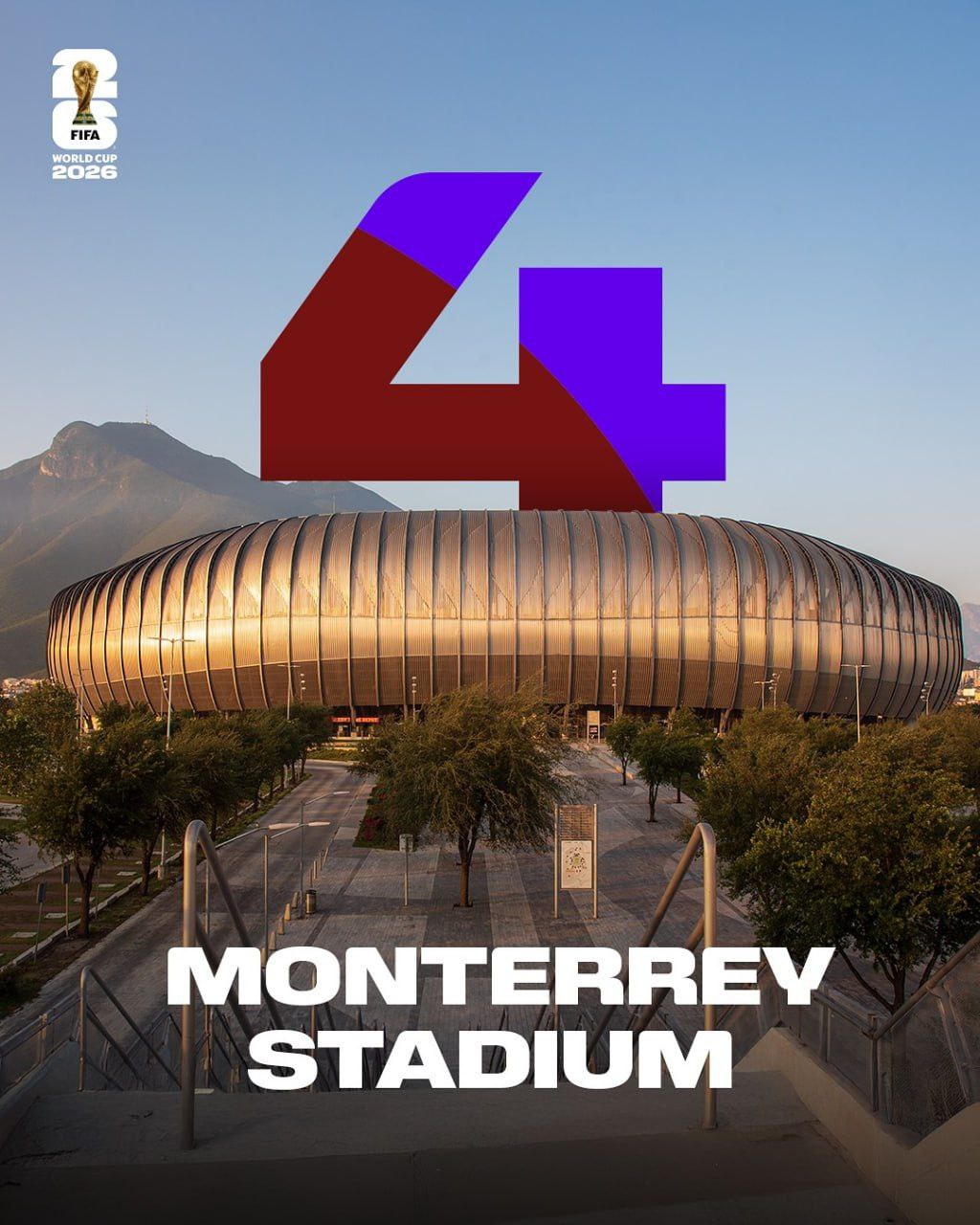 تعداد بازی‌های هر ورزشگاه جام جهانی ۲۰۲۶