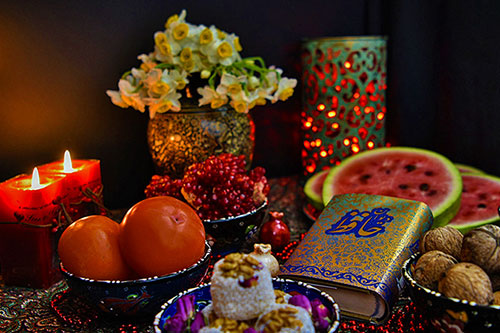 دعاهای کوتاه شب یلدا