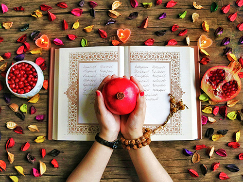 دعای شب یلدا برای خانواده