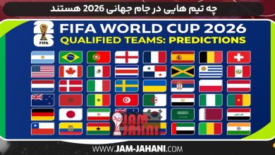 چه تیم هایی در جام جهانی ۲۰۲۶ هستند